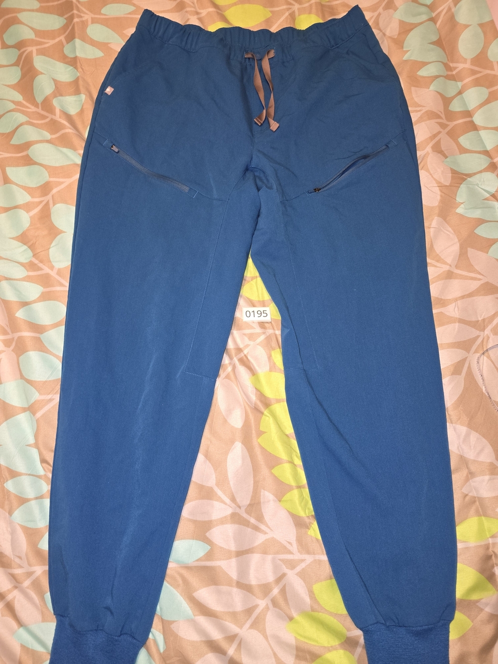 Mens Figs Alps Blue Technical Collection Jogher Scrub Pants